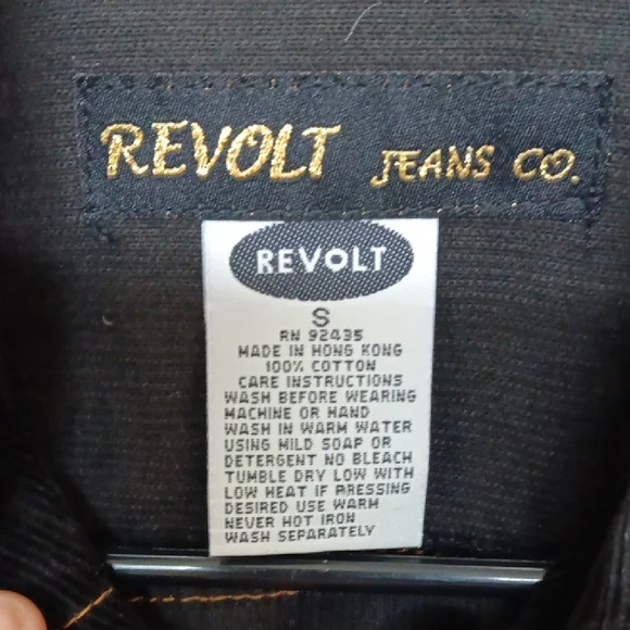 Women's Black Denim Jacket - Picture 2 of 8